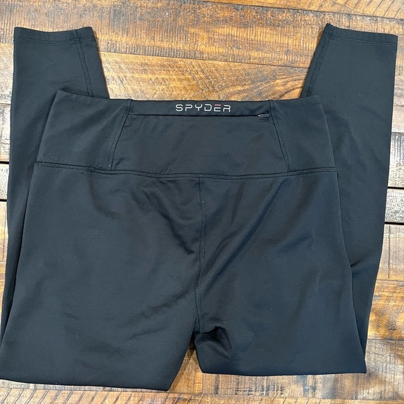Spyder Black Leggings - Picture 3 of 3